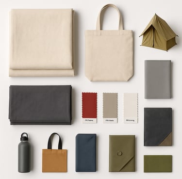 Technical and industrial textile materials for specialized use