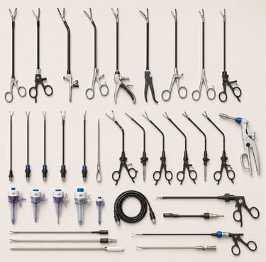 Premium laparoscopic instruments for minimally invasive surgery