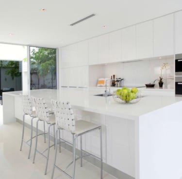a kitchen counter