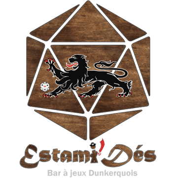Logo de la boutique de jeux et du bar à jeux
