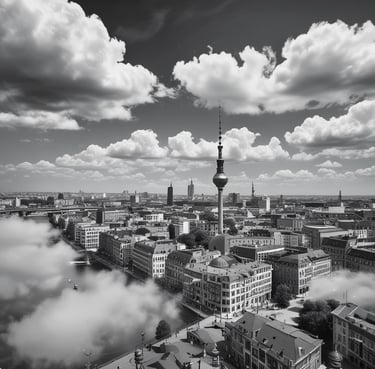 A high-rise building under construction, featuring a modern architectural design with visible concrete structural elements and partially completed exterior. Scaffolding and construction materials are present, indicating ongoing work.