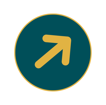 Icona con una freccia rivolta verso l'alto a destra, utilizzata per indicare direzione o azione.