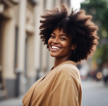 A close-up of a person's lips speaking into a black microphone headset, suggesting communication or recording.