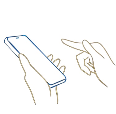 un téléphone indiquant d'appeler