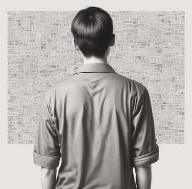 A happy student holding an acceptance letter with a bright smile.