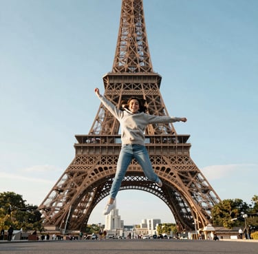 woman wearing black crew-neck shirt