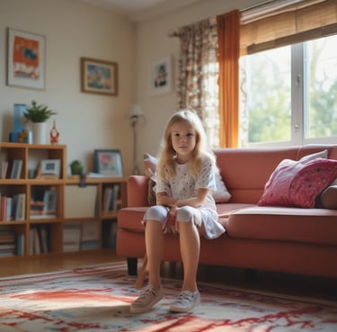 woman wearing black crew-neck shirt