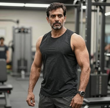 woman wearing black crew-neck shirt