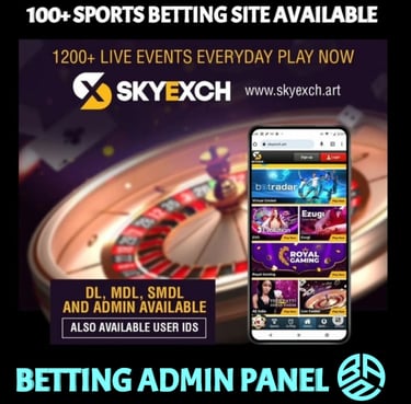 ONLINE CRICKET BETTING ID AVAILABLE DL MDL SMDL MASTER ID SUPER MASTER ID ADMIN ID AVAILABLE 