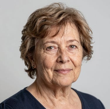 woman wearing black crew-neck shirt