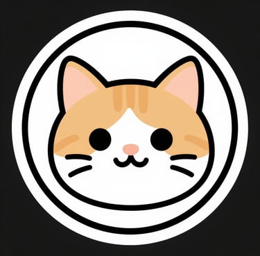 selective focus photography of orange and white cat on brown table