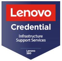Credencial Lenovo como profissionais habilitados para venda de Serviços de Suporte
