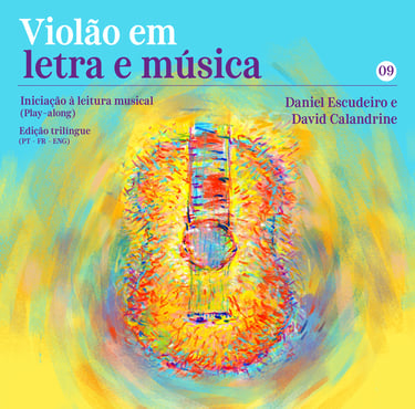 Capa do áudio "Pergunta pra Lua" do livro "Violão em letra e música"