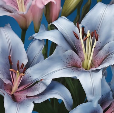 a bunch of flowers that are in a vase