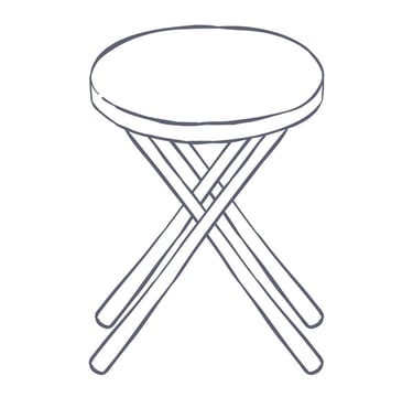 Like a sturdy stool, crafting a better life for yourself comes down to design and implementation.
