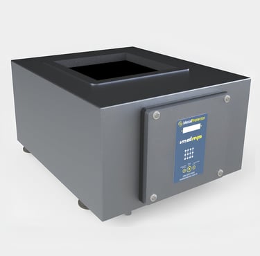 detector de metal industrial queda livre