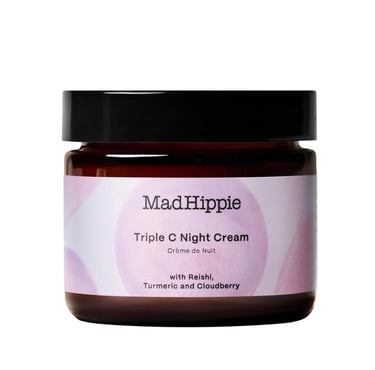 Mad Hippie Triple C Night Cream jar on clean background