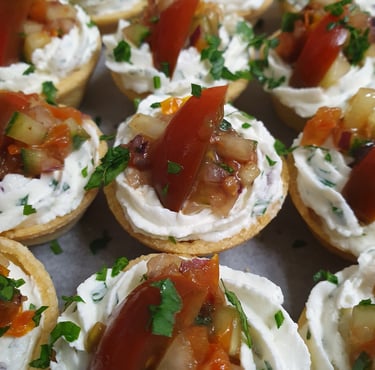 Plateau de Mini Tartelettes salés