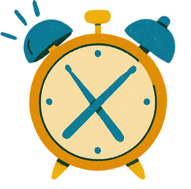 a clock with a clock on it and a clock on the side