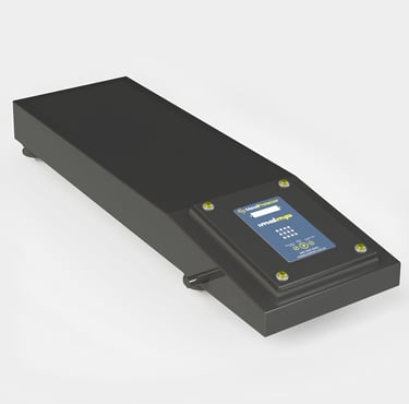 detector de metal industrial plano