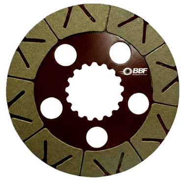 Harvester 6.5 inch 17 spline OIB brake plate