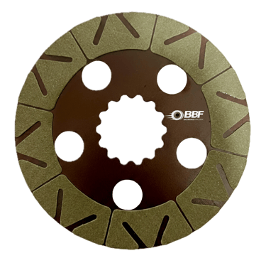 Sonalika 6.5 inch 14 spline OIB brake plate