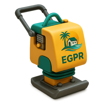 a yellow and green toy with a green lawn mower