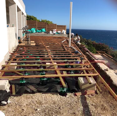 Nivellement de terrain pour extérieur par EGPR 83 à Pierrefeu