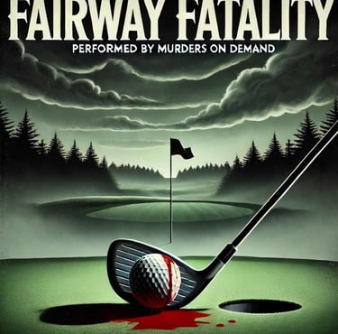 murder mystery plot poster