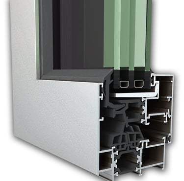 Ventana de hoja oculta