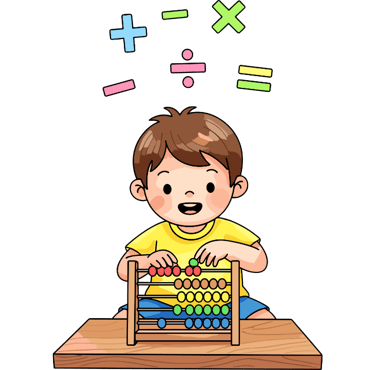 LevelUp Online Education finger abacus supporting early learners in building strong math foundations