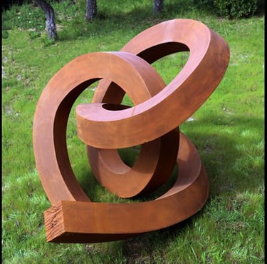 Simple Noeud, Sculpture de Patrice Racois