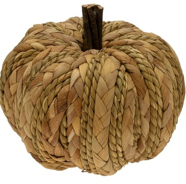 woven decorative pumpkin brown tones