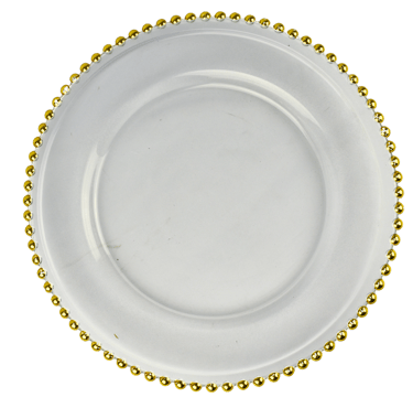 Plato de sitio bolas amarillas