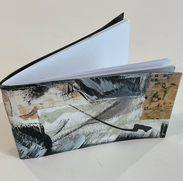 Single signature hand painted acrylic cover - front cover