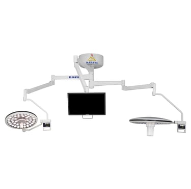Double Head Surgical light with Camera