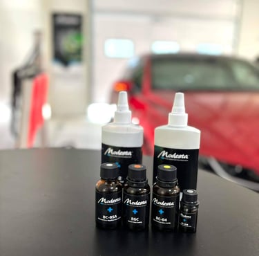a table with nano coatings "Modesta"