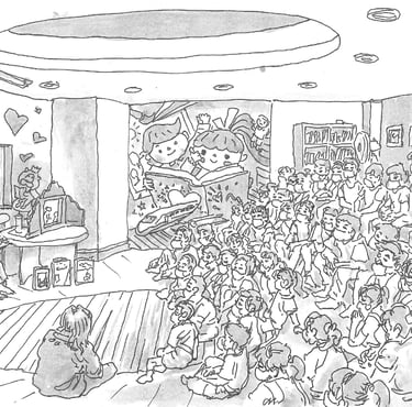 Live sketch by Evgeny Bondarenko