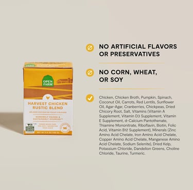 Open Farm Rustic Blend Wet Cat Food, Complete & Balanced Medley with Human-Grade Ingredients