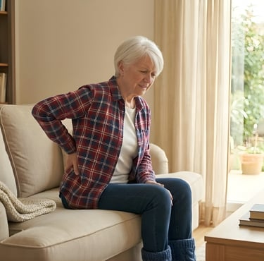 Soulager le mal de dos, les raideurs et la perte de mobilité liée à l'âge.
