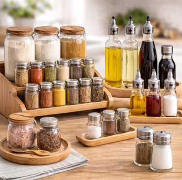 Especias y líquidos