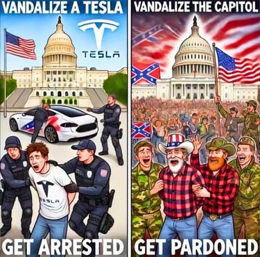 reaction to protests