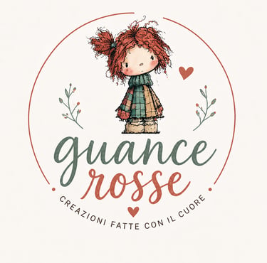 Logo ufficiale Guance Rosse. Marchio di fabbrica e garanzia di qualità.