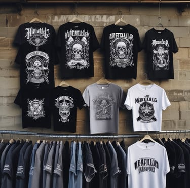 man wearing Nirvana print t-shirt