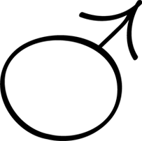 symbol for the planet Mars