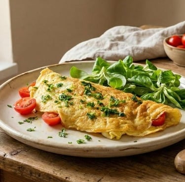 Come fare omelette salata senza glutine