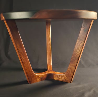 Round Coffee Table ground level view