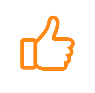 a thumbs up icon