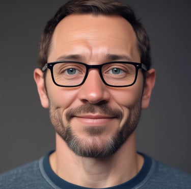 Two cocktails are elegantly presented on a bar counter, garnished with slices of passion fruit, fresh blackberries, and colorful fruit skewers. A bartender in a formal outfit and gloves is placing one of the glasses down, with a bustling bar atmosphere in the background.