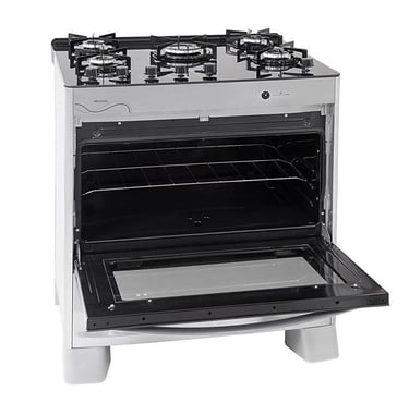 Fogão Suggar Neo Glass 5 Queimadores Inox FGVNG510PRIX Bivolt